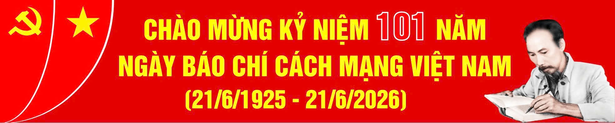 Chào mừng kỷ niệm 101 năm Ngày Báo chí cách mạng V